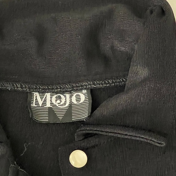 Mojo Button Up Blouse, Sz S - Picture 6 of 6